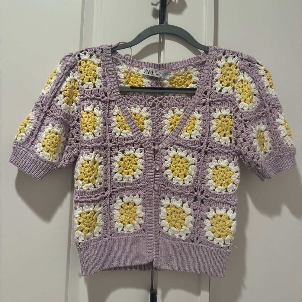ZARA knit sweater top Size S